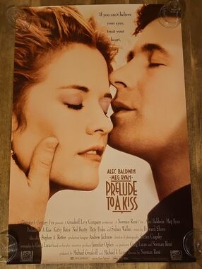 🎬 Vintage 1992 Prelude to a Kiss Original Video Store Promo Poster